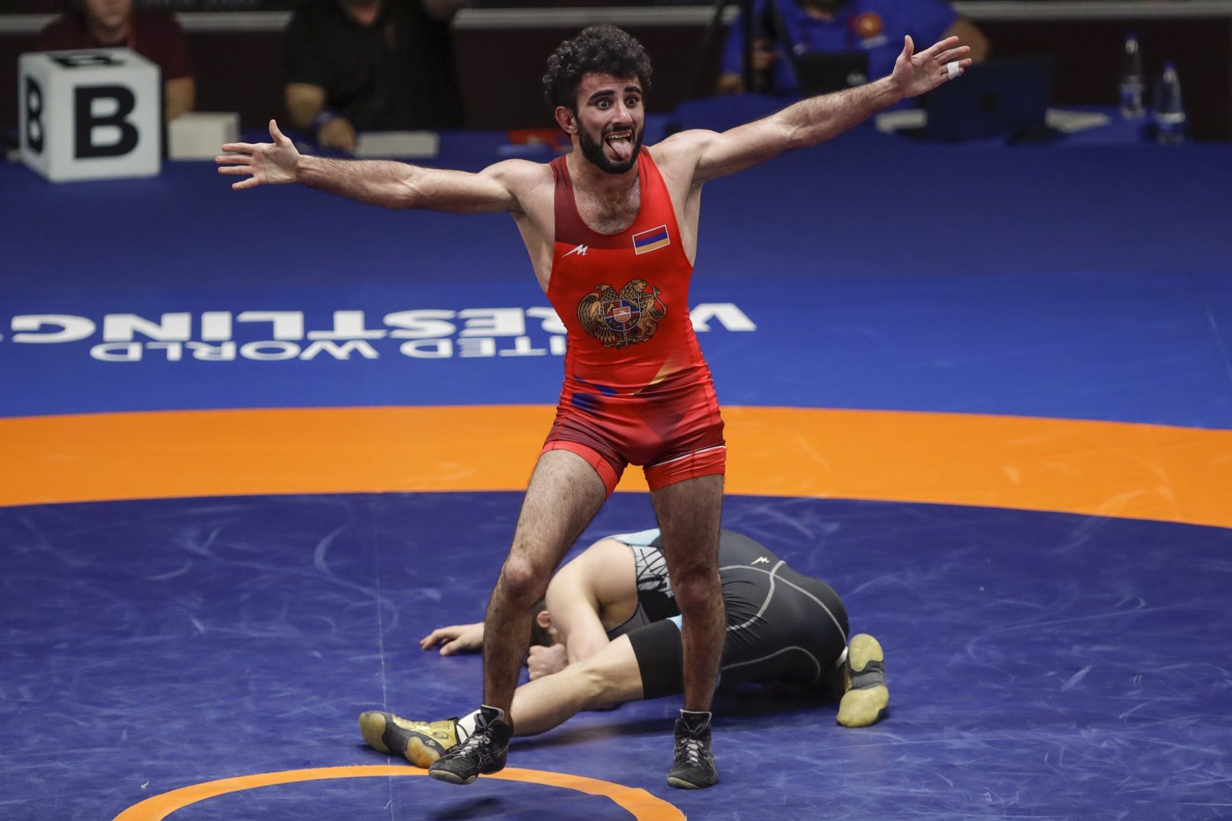 APTOPIX Italy European Wrestling Championships